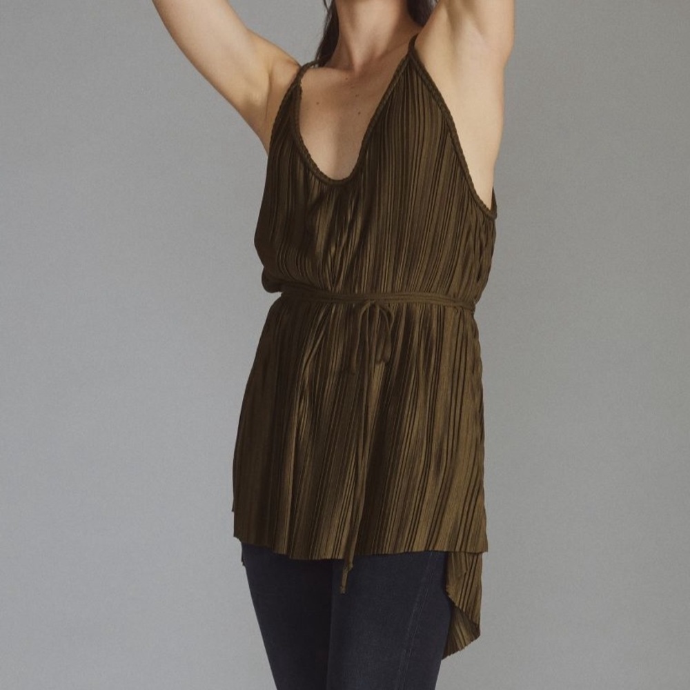 Anthropologie Goddess Halter Tank Top